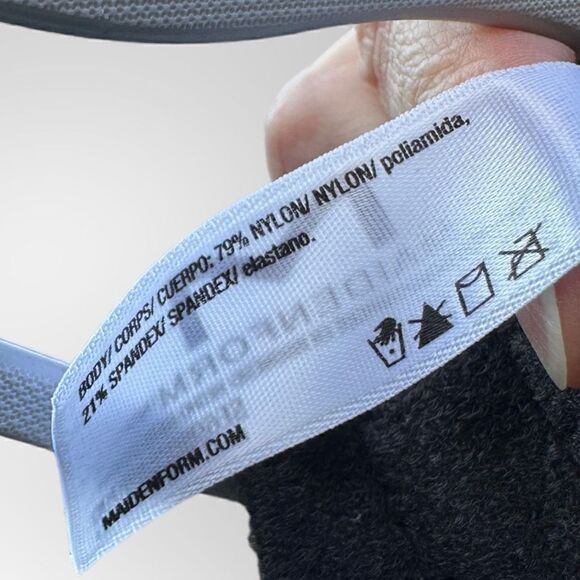 NWOT Maidenform Self-Expressions stay put strapless/strapped bra size 34C Black - Picture 5 of 6